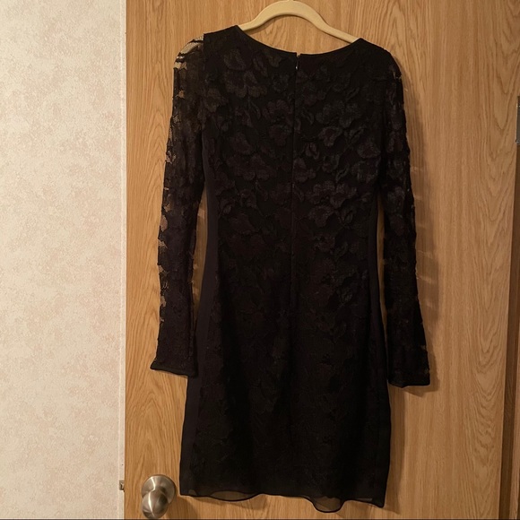 Black Lace Diane Von Furstenberg Dress - Picture 2 of 5